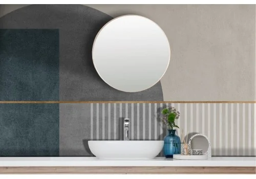 '70s Industrial Geometric Wallpaper 2