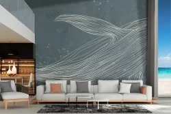 Carta da Parati Oceano Animali Marini