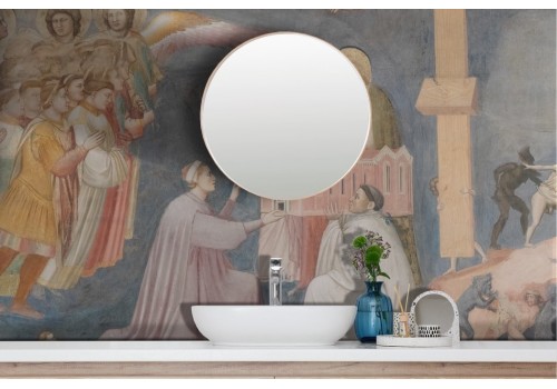 Sacred Art Fresco Wallpaper with Angels 2