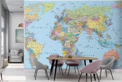 Political Map Wallpaper