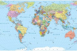 Carte da Parati Cartina Politica