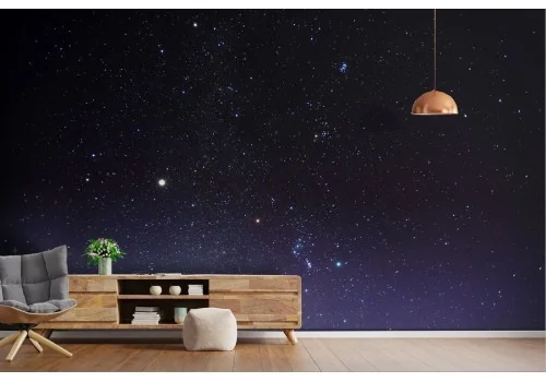 Carta da Parati cielo notturno stellato