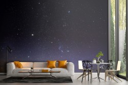 Carta da Parati cielo notturno stellato