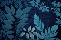 Stylized Leaves Wallpaper