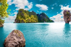 Tropical Landscape Wallpaper