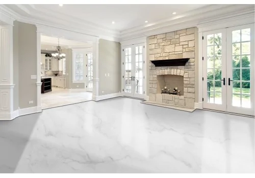 Classic white marble surface wallpaper