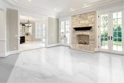 Classic white marble surface wallpaper