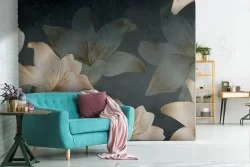 Carta da Parati Fiori 3D