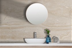 Carta da Parati Adesiva Effetto Marmo Sabbia