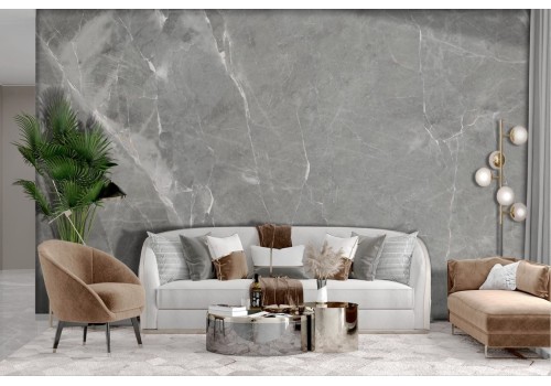 Grey marble effect wallpaper 2