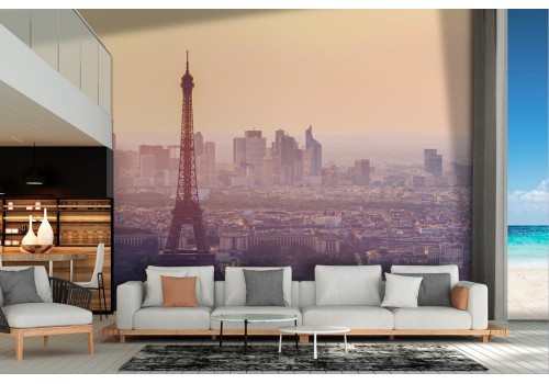 Carta da Parati paesaggio Parigi torre Eiffel