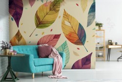 Colorful Leaves Wallpaper