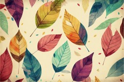 Colorful Leaves Wallpaper