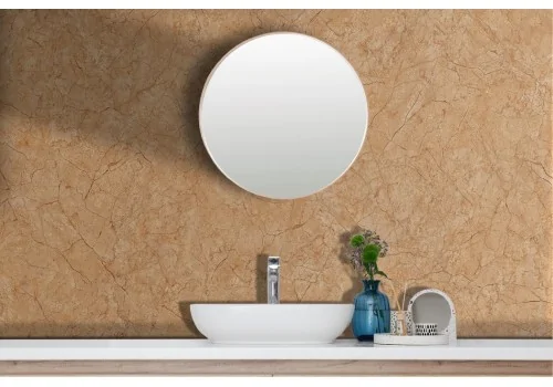 Ochre Marble Wallpaper 2