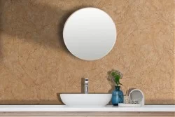 Carta da Parati Adesiva Marmo Ocra