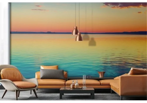 Relaxing sea sunset wallpaper 2