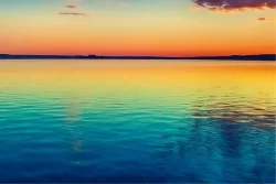 Carte da Parati Tramonto rilassante spiaggia