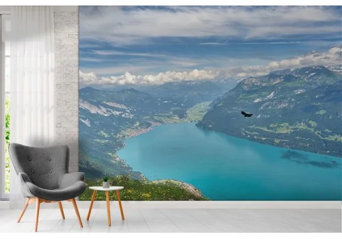 Wallpaper mountain lake landscape 2