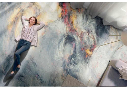 Carta da Parati superficie stucco o cemento colorato 2