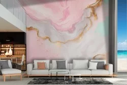 Carta da Parati sfumature rosa