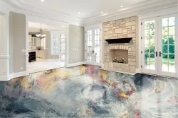 Industrial Urban Plaster Cement Wallpaper