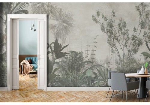 Green tropical forest wallpaper 2