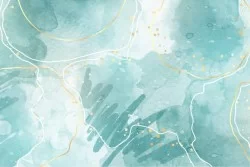 Wallpaper shades of sky blue and gold