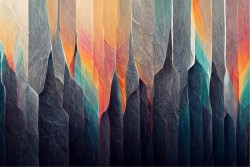 Colorful geometric wallpaper