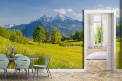 Carta da Parati collina e montagna