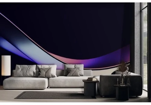 Carta da parati astratta moderna design luce colorata