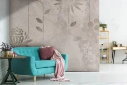 Refined marble wallpaper