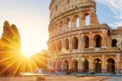 Carte da Parati Roma tramonto