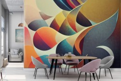 Vintage artistic wallpaper