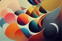 Vintage artistic wallpaper