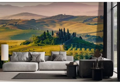 Carta da parati paesaggio toscano