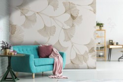 Golden Leaves Wallpaper