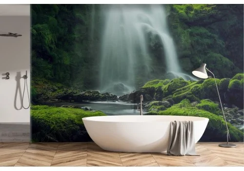 Carta da parati cascata zen natura