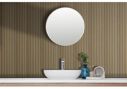 Striped wallpaper with vintage gold background 2