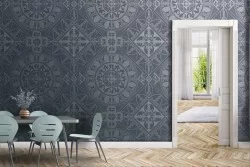 Carta da Parati vintage damascata