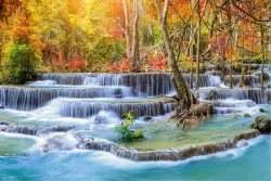 Carte da Parati cascata zen