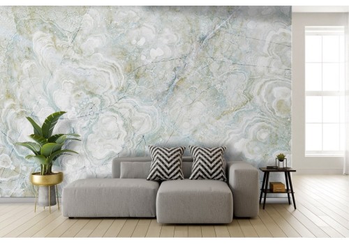 White and grey marble wallpaper 2