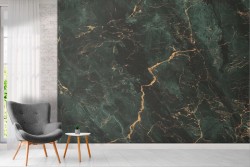 Carta da Parati marmo oro