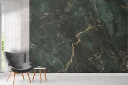 Gold marble wallpaper