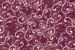 Purple damask wallpaper