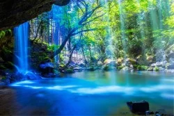 Carte da Parati natura cascata