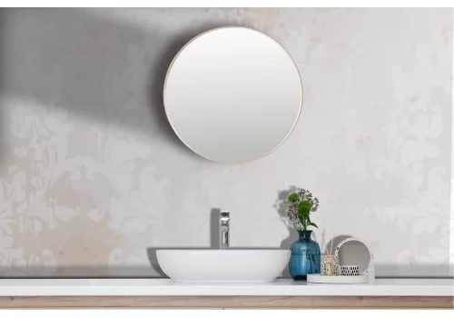 Carta da parati astratta vintage bianco e crema 2