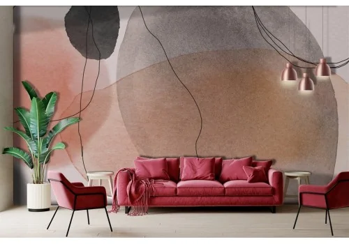 Abstract Wallpaper Colorful Stains -a322