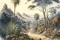 Carte da Parati savana