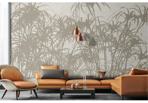 Vintage wallpaper high palms 2