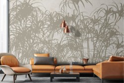 Adhesive Wallpaper Vintage Tall Palms